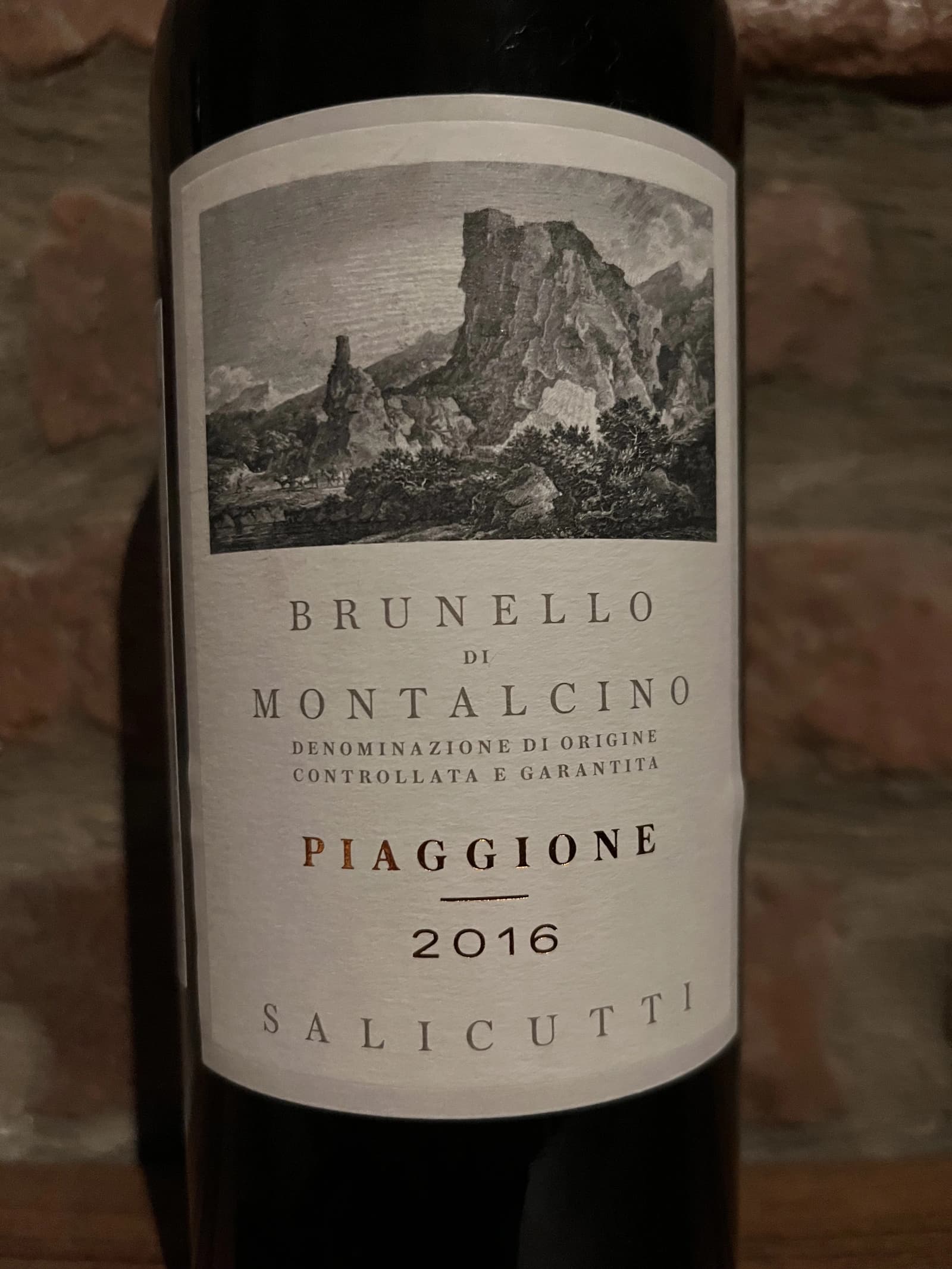 Podere Salicutti Brunello di Montalcino Piaggione 2016