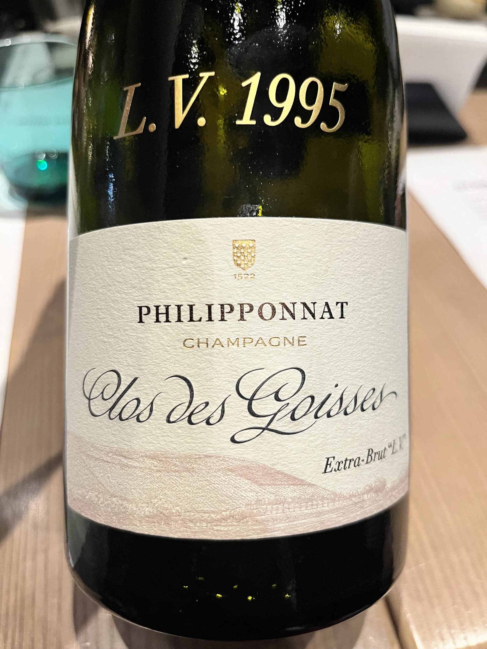 Philipponnat Clos de Goisses Extra Brut LV 1995