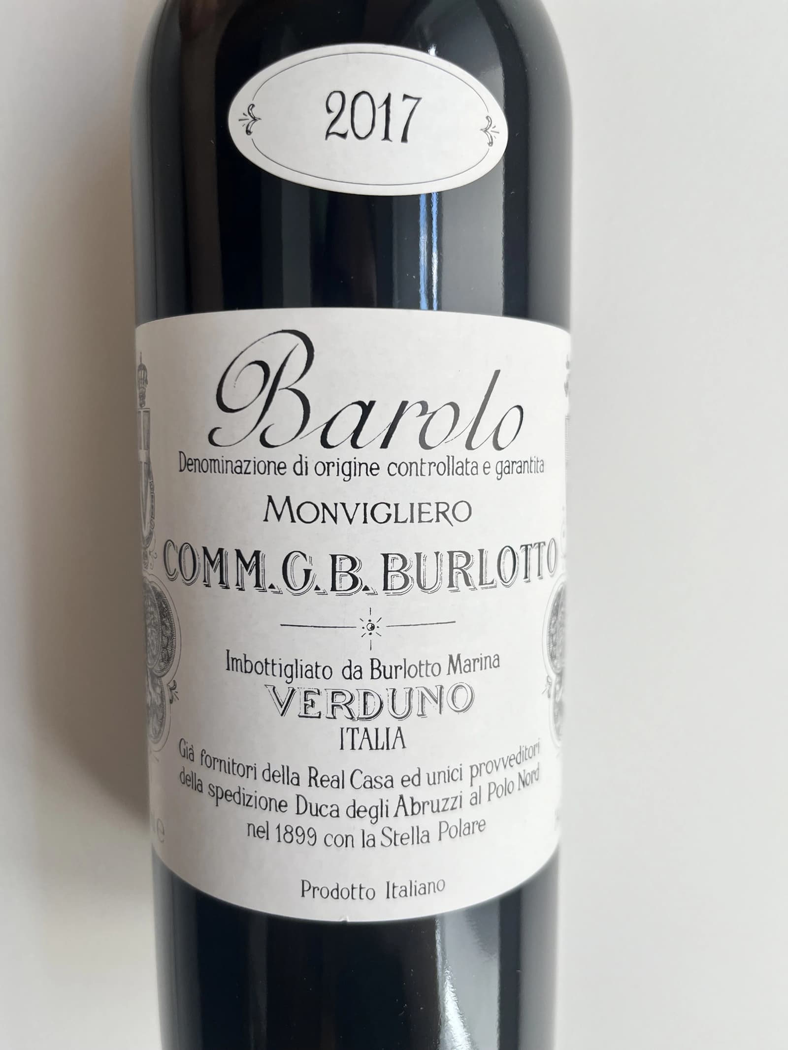 Comm. G.B. Burlotto Barolo Monvigliero 2017