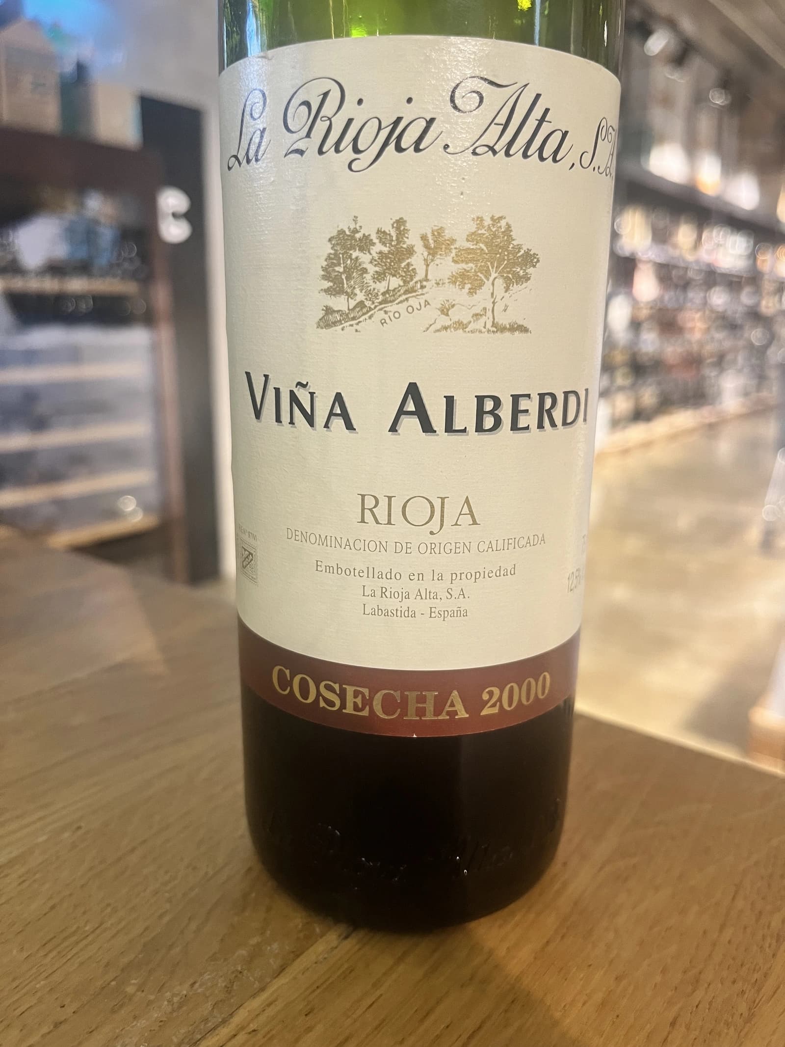 La Rioja Alta Viña Alberdi Crianza 2000