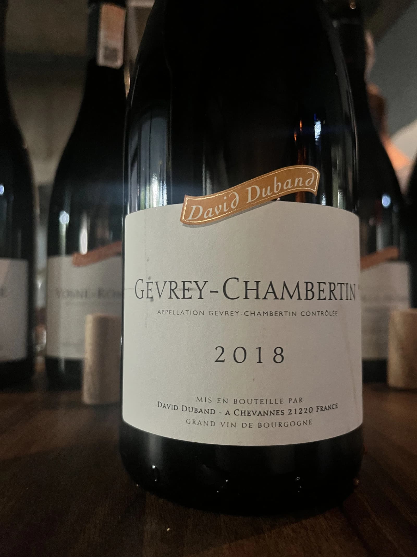 David Duband Gevrey-Chambertin 2018